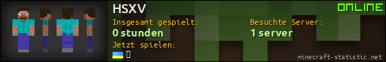 Benutzerleisten 560x90 für HSXV
