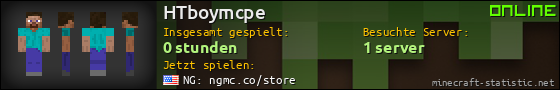 Benutzerleisten 560x90 für HTboymcpe