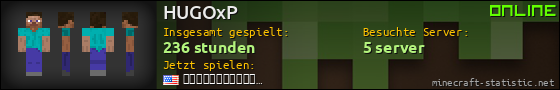 Benutzerleisten 560x90 für HUGOxP
