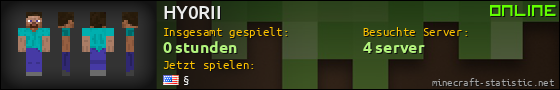 Benutzerleisten 560x90 für HY0RII