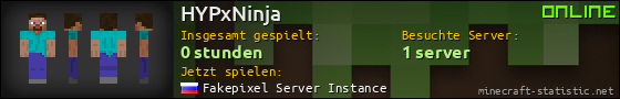 Benutzerleisten 560x90 für HYPxNinja