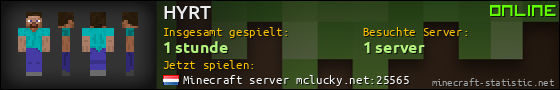 Benutzerleisten 560x90 für HYRT