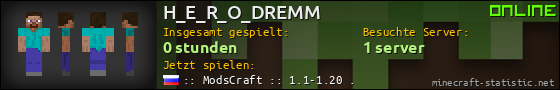 Benutzerleisten 560x90 für H_E_R_O_DREMM