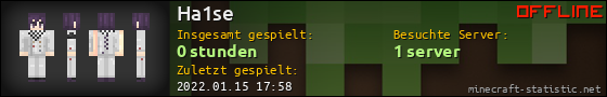 Benutzerleisten 560x90 für Ha1se