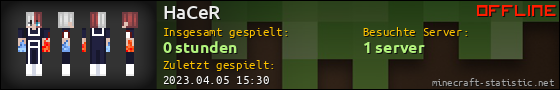 Benutzerleisten 560x90 für HaCeR
