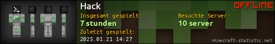 Benutzerleisten 560x90 für Hack