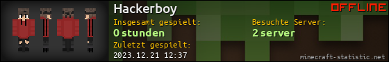 Benutzerleisten 560x90 für Hackerboy