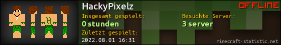 Benutzerleisten 560x90 für HackyPixelz