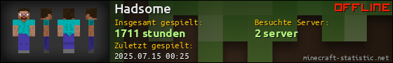 Benutzerleisten 560x90 für Hadsome