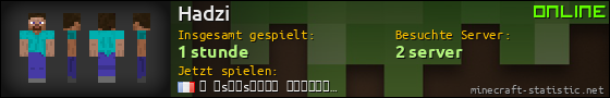 Benutzerleisten 560x90 für Hadzi