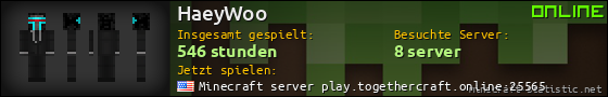 Benutzerleisten 560x90 für HaeyWoo