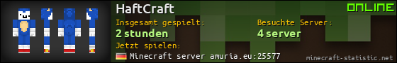 Benutzerleisten 560x90 für HaftCraft