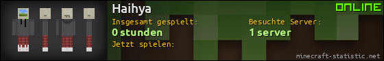 Benutzerleisten 560x90 für Haihya