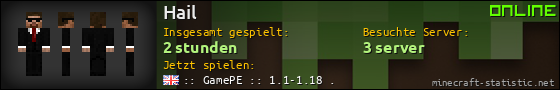 Benutzerleisten 560x90 für Hail