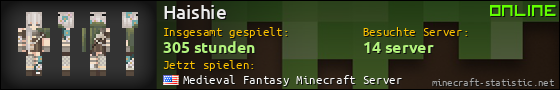 Benutzerleisten 560x90 für Haishie
