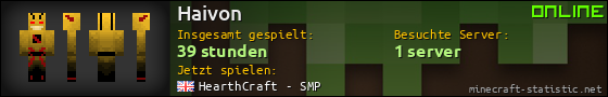 Benutzerleisten 560x90 für Haivon