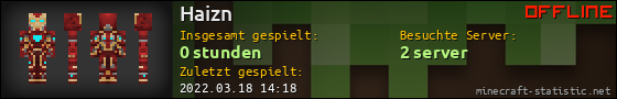 Benutzerleisten 560x90 für Haizn