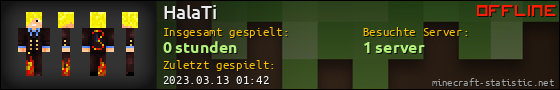 Benutzerleisten 560x90 für HalaTi
