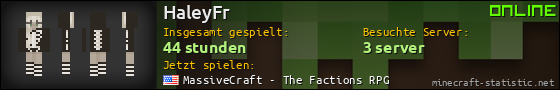 Benutzerleisten 560x90 für HaleyFr