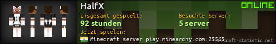 Benutzerleisten 560x90 für HalfX