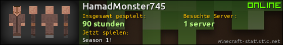 Benutzerleisten 560x90 für HamadMonster745