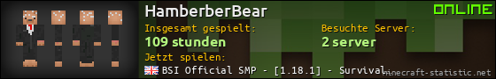 Benutzerleisten 560x90 für HamberberBear