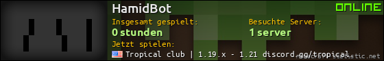 Benutzerleisten 560x90 für HamidBot