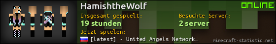 Benutzerleisten 560x90 für HamishtheWolf