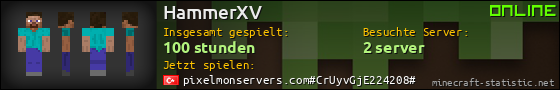 Benutzerleisten 560x90 für HammerXV