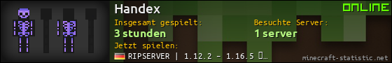 Benutzerleisten 560x90 für Handex