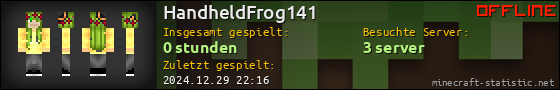 Benutzerleisten 560x90 für HandheldFrog141