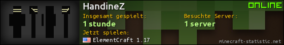 Benutzerleisten 560x90 für HandineZ