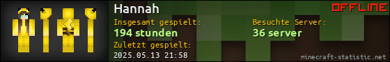 Benutzerleisten 560x90 für Hannah