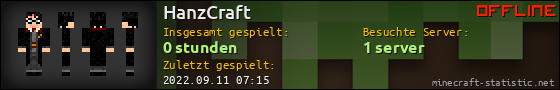 Benutzerleisten 560x90 für HanzCraft