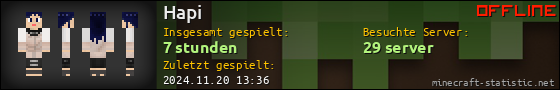 Benutzerleisten 560x90 für Hapi