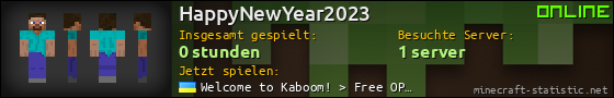 Benutzerleisten 560x90 für HappyNewYear2023