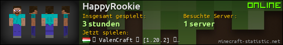 Benutzerleisten 560x90 für HappyRookie