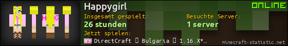 Benutzerleisten 560x90 für Happygirl