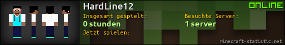 Benutzerleisten 560x90 für HardLine12