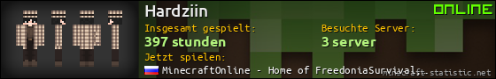 Benutzerleisten 560x90 für Hardziin