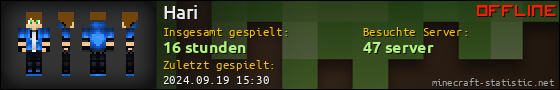 Benutzerleisten 560x90 für Hari