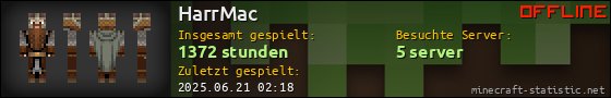 Benutzerleisten 560x90 für HarrMac