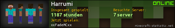 Benutzerleisten 560x90 für Harrumi