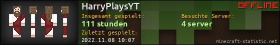 Benutzerleisten 560x90 für HarryPlaysYT