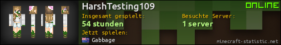 Benutzerleisten 560x90 für HarshTesting109