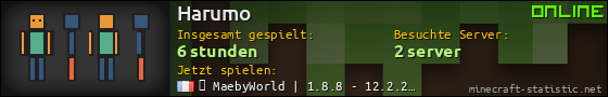 Benutzerleisten 560x90 für Harumo