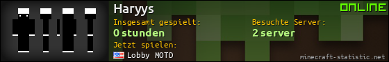 Benutzerleisten 560x90 für Haryys