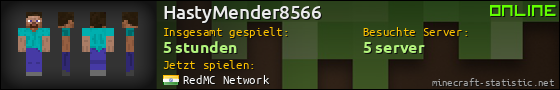 Benutzerleisten 560x90 für HastyMender8566