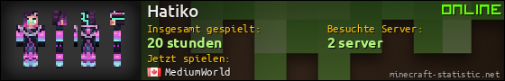 Benutzerleisten 560x90 für Hatiko