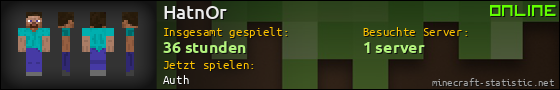 Benutzerleisten 560x90 für HatnOr